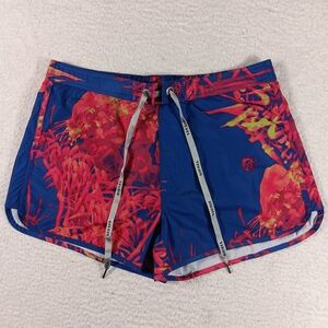 Diesel Beachwear Swim Trunks Mens Large Board Short 3" Inseam Retro Vacation